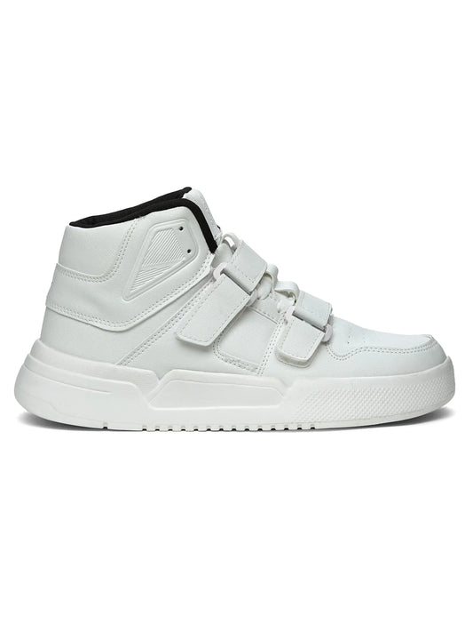 STRAPPED White Men's Sneakers