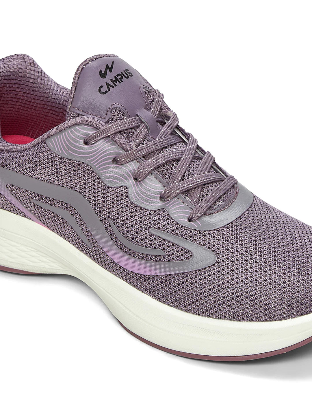 Zapatillas de running SIREN para mujer en color rosa