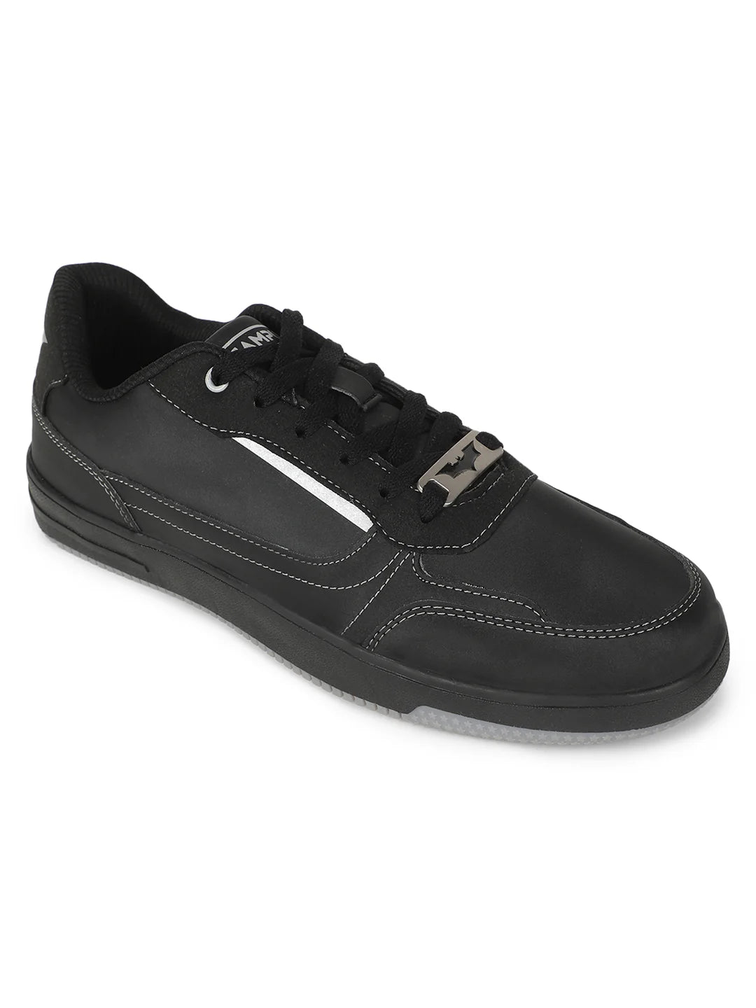 GOTHAM Black/Reflective Men's Sneakers / Black